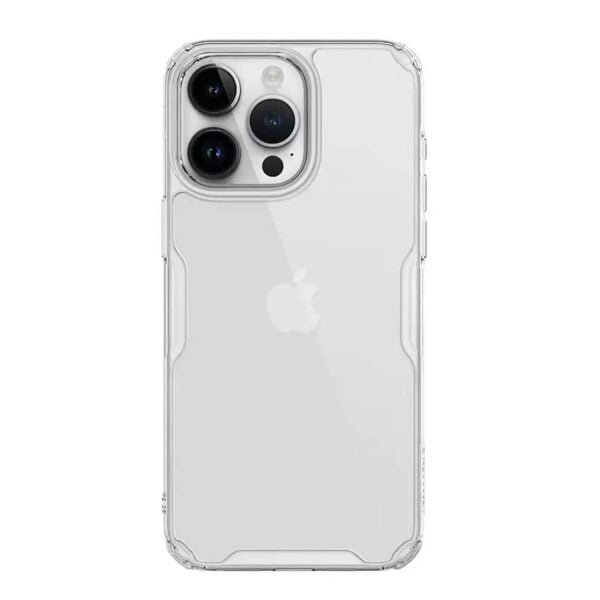 کاور نیلکین مدل Nature TPU Pro مناسب برای گوشی موبایل اپل iPhone 15 Pro Max