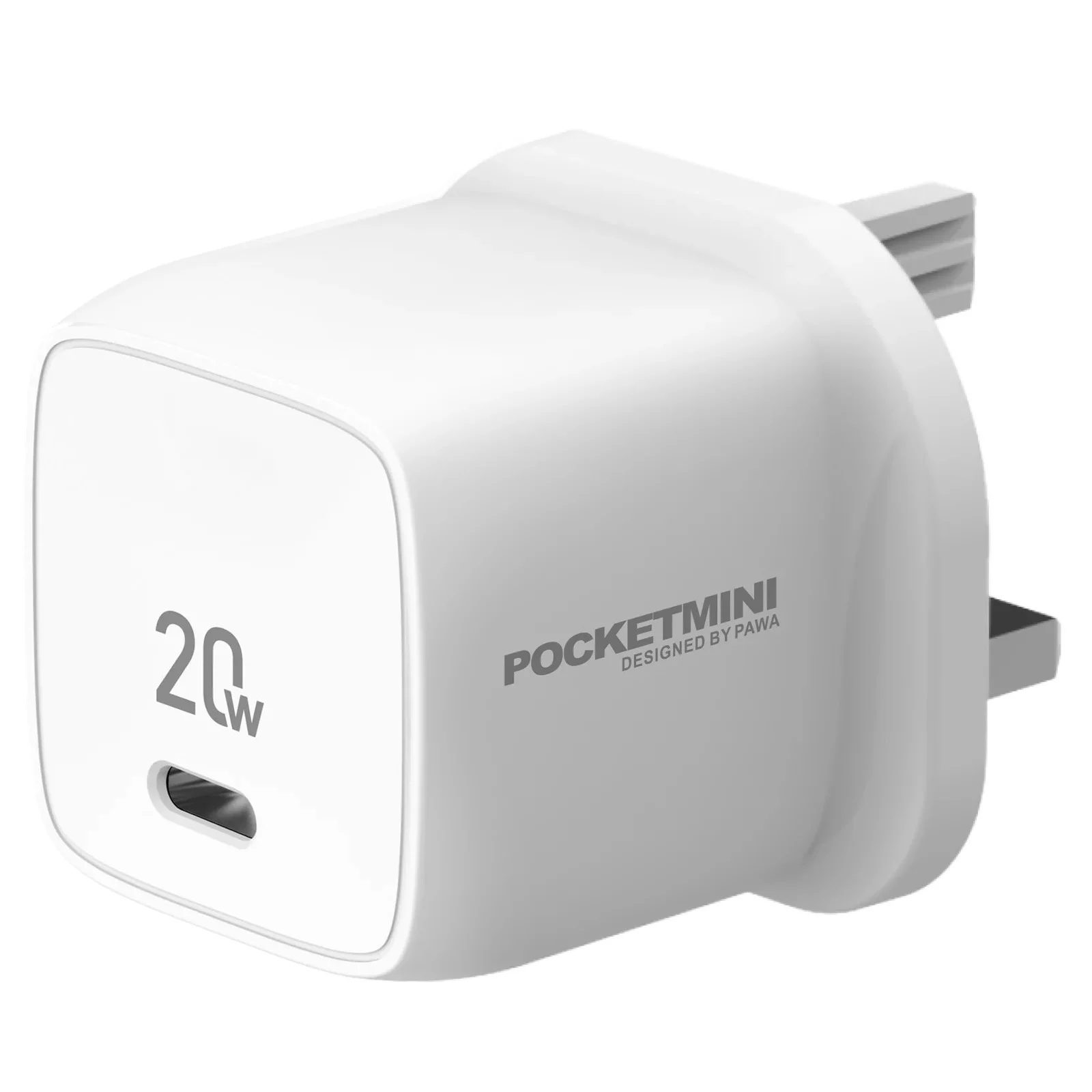 شارژر دیواری 20 وات پاوا مدل PocketMini PW-PM20120WKUK